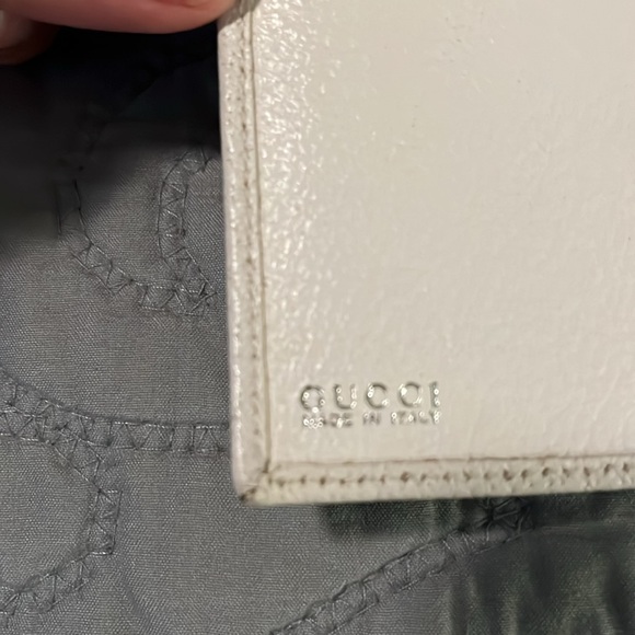 Gucci Rare Tom Ford White Leather Long Two-Sided Wallet - Picture 11 of 11